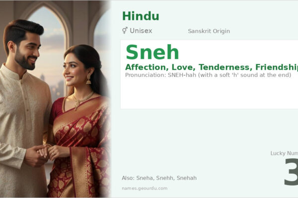 Sneh Name Meaning — Sanskrit Origin, Gender & Details (2025)