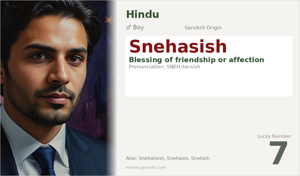 Snehasish Name Meaning and Details