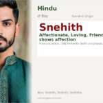 Snehith Name Meaning and Details