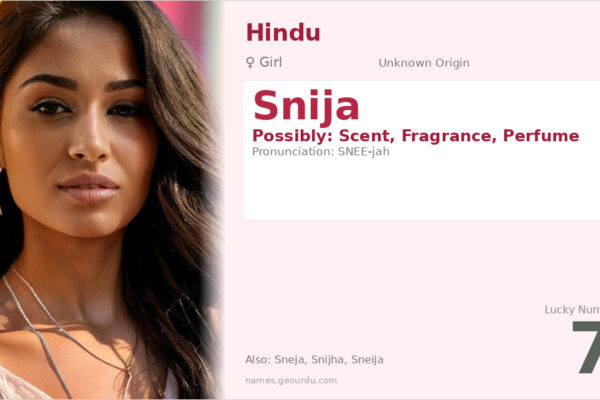 Snija Name Meaning — Origin, Gender & Details (2025)