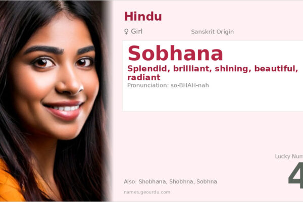 Sobhana Meaning — Sanskrit Origin, Girl Name & Details (2025)