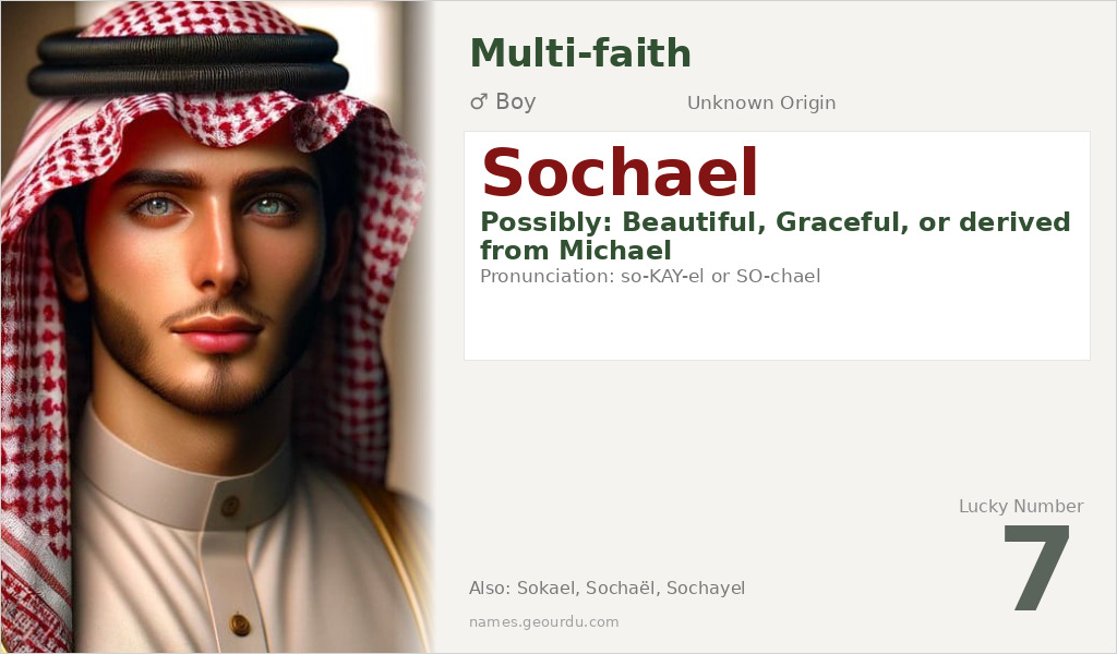 Sochael Name Meaning and Details