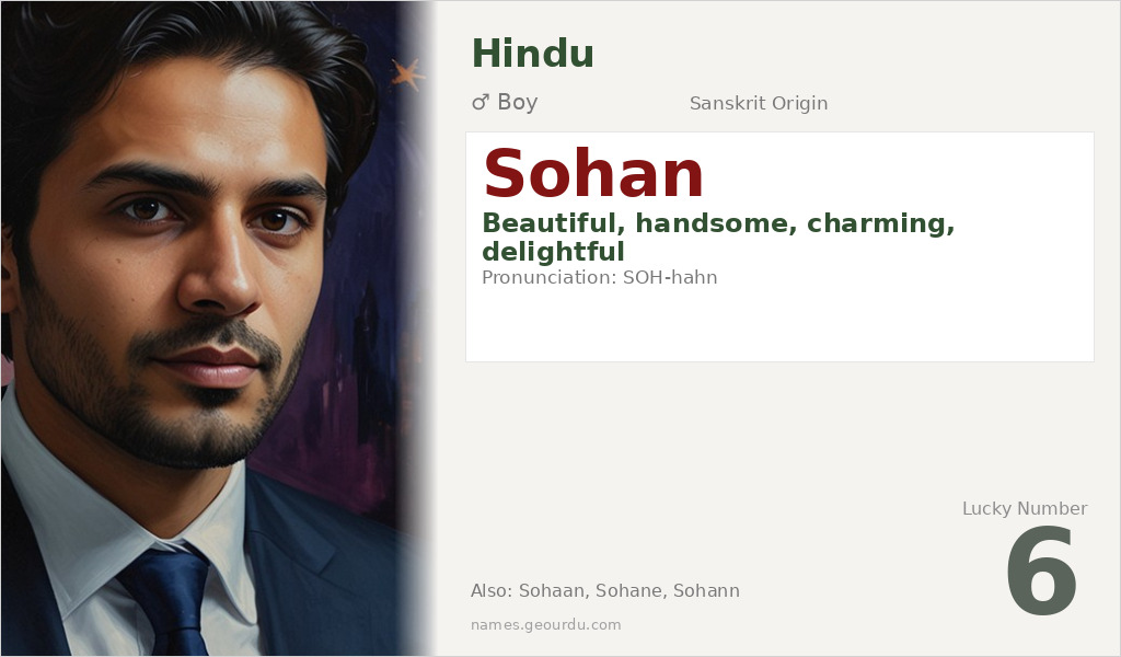 Sohan Name Meaning and Details