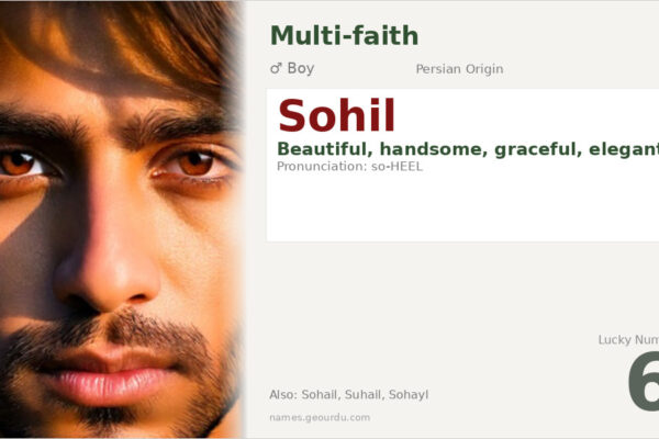 Sohil Name Meaning — Persian Origin, Boy Name & Cultural Significance (2025)