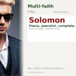 Solomon Name Meaning and Details