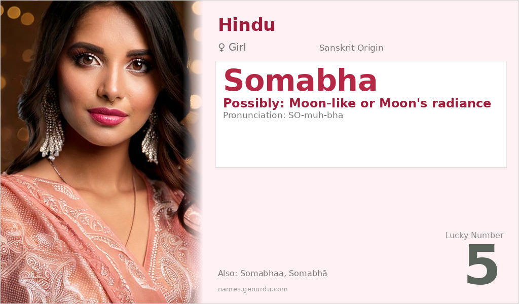 Somabha Name Meaning and Details