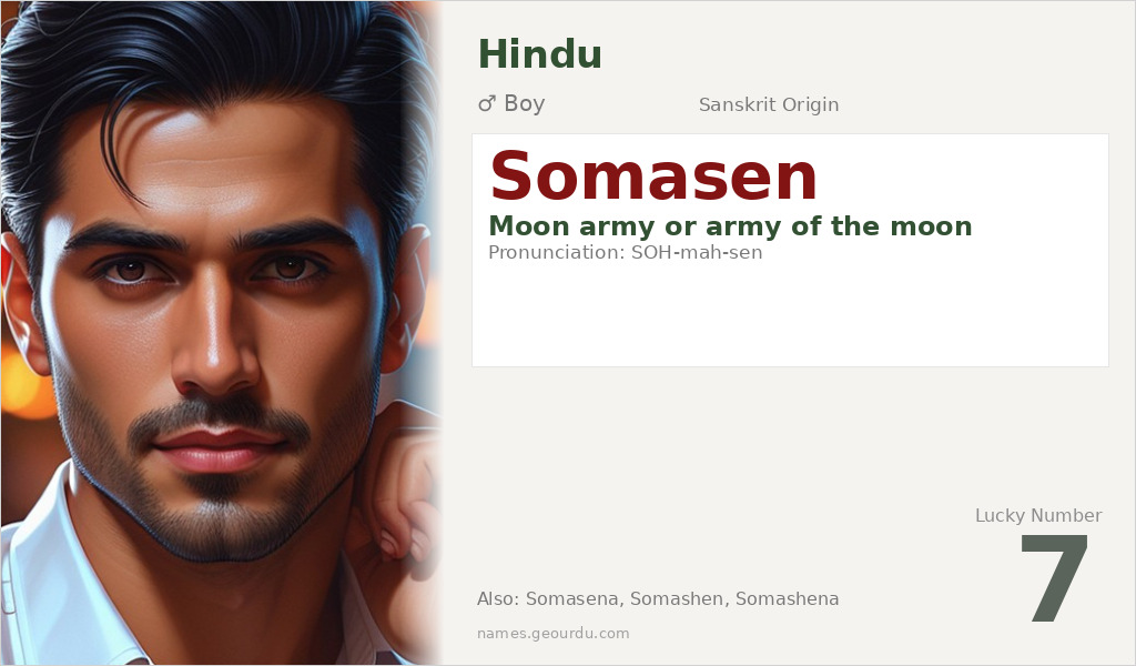 Somasen Name Meaning and Details