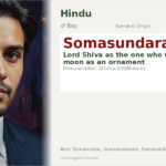 Somasundara Name Meaning and Details