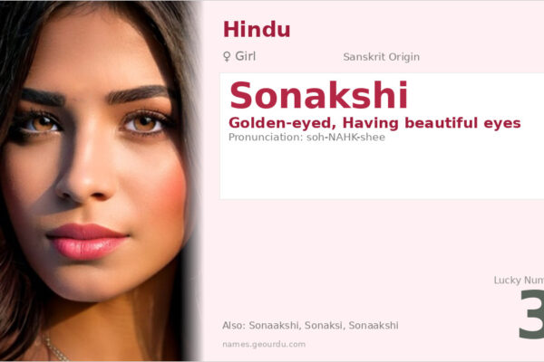 Sonakshi Name Meaning — Sanskrit Origin, Girl Name & Details (2025)