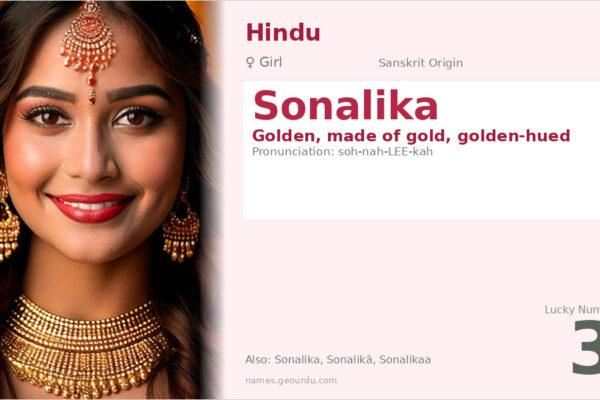 Sonalika Name Meaning — Sanskrit Origin, Girl Name & Details (2025)