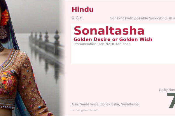 Sonaltasha Name Meaning — Golden Desire Origin & Details (2025)
