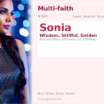 Sonia Name Meaning and Details