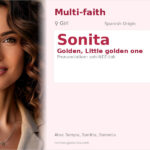 Sonita Name Meaning and Details