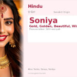 Soniya Name Meaning and Details