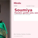 Soumiya Name Meaning and Details