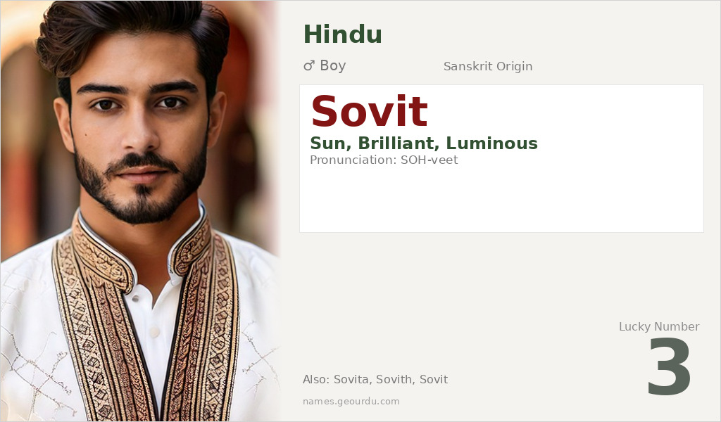 Sovit Name Meaning and Details