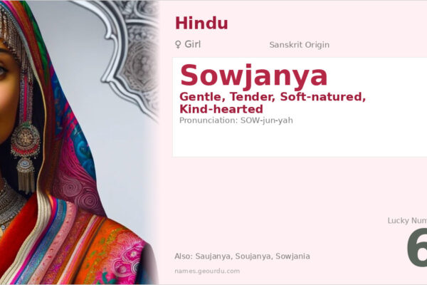 Sowjanya Name Meaning — Origin, Gender & Details (2025)
