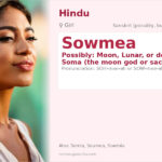 Sowmea Name Meaning and Details