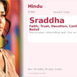 Sraddha Name Meaning and Details
