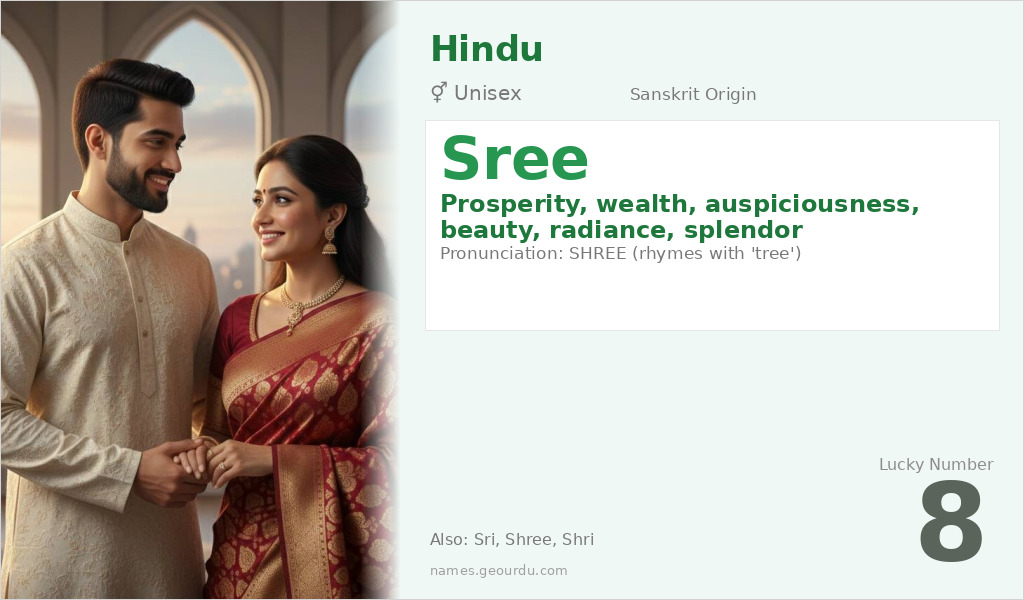 Sree Name Meaning and Details