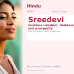 Sreedevi Name Meaning and Details