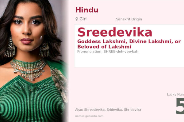 Sreedevika Meaning — Origin, Gender & Details (2025)