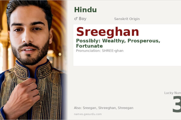 Sreeghan Name Meaning — Origin, Gender & Details (2025)