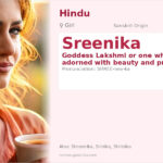 Sreenika Name Meaning and Details