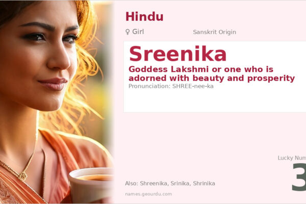 Sreenika Name Meaning — Sanskrit Origin, Goddess Lakshmi & Details (2025)