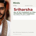 Sriharsha Name Meaning and Details