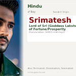 Srimatesh Name Meaning and Details