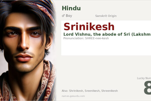 Srinikesh Name Meaning — Sanskrit Origin, Boy Name & Vishnu Connection (2025)
