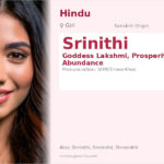 Srinithi Name Meaning and Details