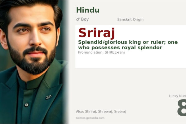 Sriraj Name Meaning — Sanskrit Origin, Boy Name & Details (2025)