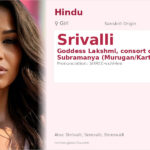 Srivalli Name Meaning and Details