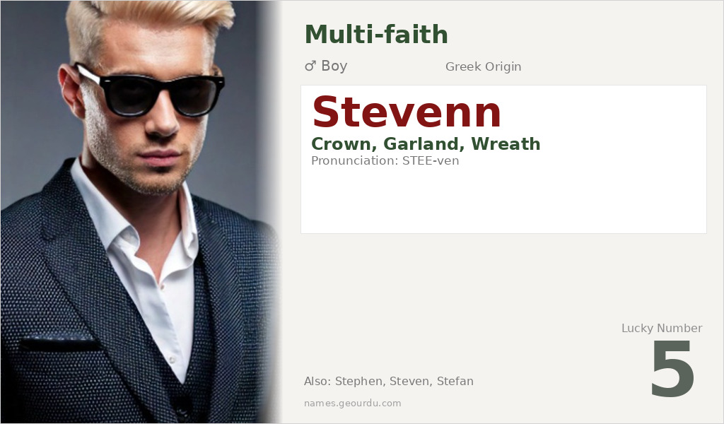 Stevenn Name Meaning and Details