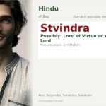 Stvindra Name Meaning and Details