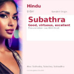 Subathra Name Meaning and Details