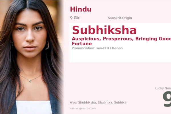 Subhiksha Name Meaning — Sanskrit Origin, Girl Name & Details (2025)