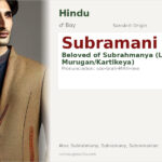 Subramani Name Meaning and Details