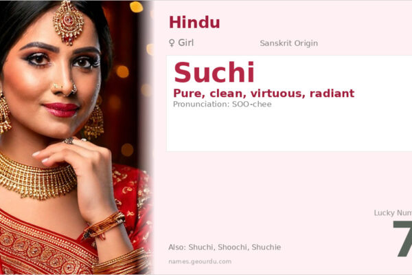 Suchi Name Meaning — Sanskrit Origin, Girl Name & Details (2025)