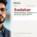 Sudakar Name Meaning and Details
