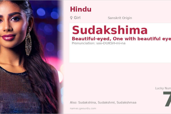 Sudakshima Meaning — Beautiful-Eyed Sanskrit Name for Girls (2025)