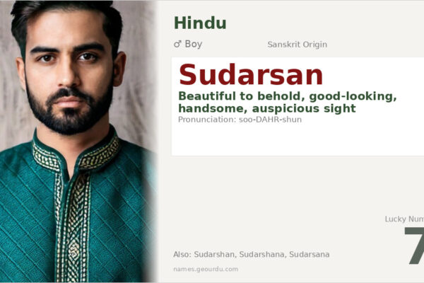 Sudarsan Meaning — Sanskrit Origin, Boy Name & Details (2025)