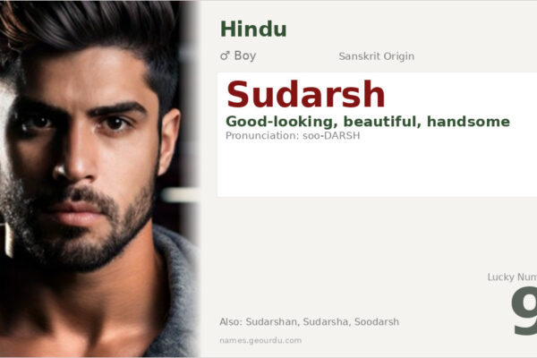 Sudarsh Name Meaning — Sanskrit Origin, Boy Name & Details (2025)