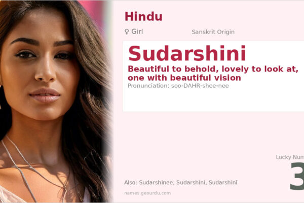 Sudarshini Name Meaning — Sanskrit Origin, Girl Name & Details (2025)