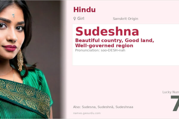 Sudeshna Name Meaning — Sanskrit Origin, Girl Name & Details (2025)