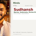 Sudhansh Name Meaning and Details