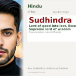 Sudhindra Name Meaning and Details