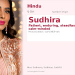 Sudhira Name Meaning and Details